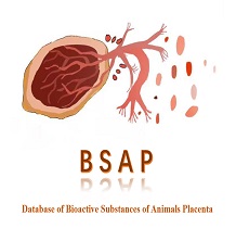 Database of Bioactive Substances of Animals Placenta (BSAP)