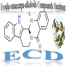 Evodia-rutaecarpa-alkaloids Compounds Database (ECD)